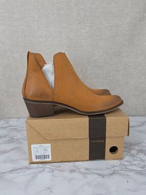 Overland Women's Cassidy Leather Boots in Caramel